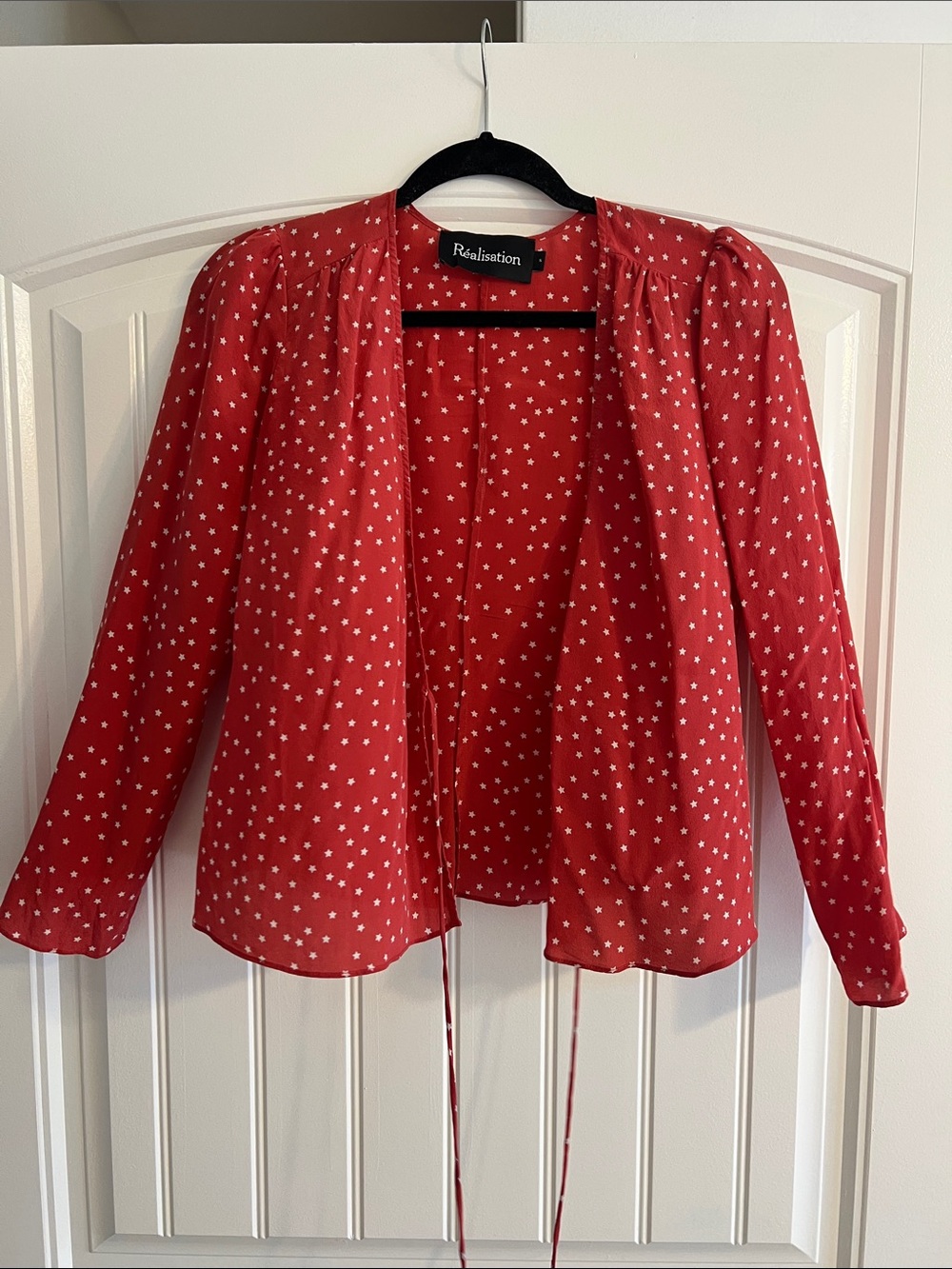 Realisation Par Bianca top in “red star” print